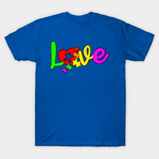 Love Autism Awareness Month T-Shirt